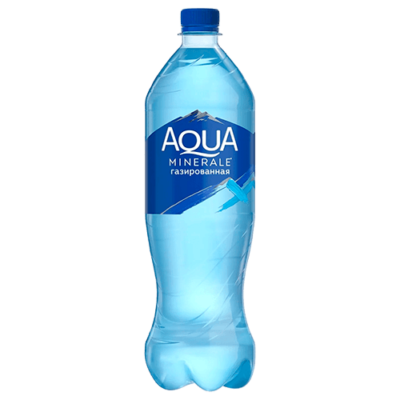 Вода Aqua Minerale 1 л, газ.