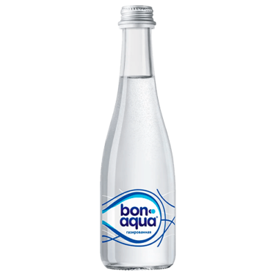 Вода BonAqua 0.33 л, газированная